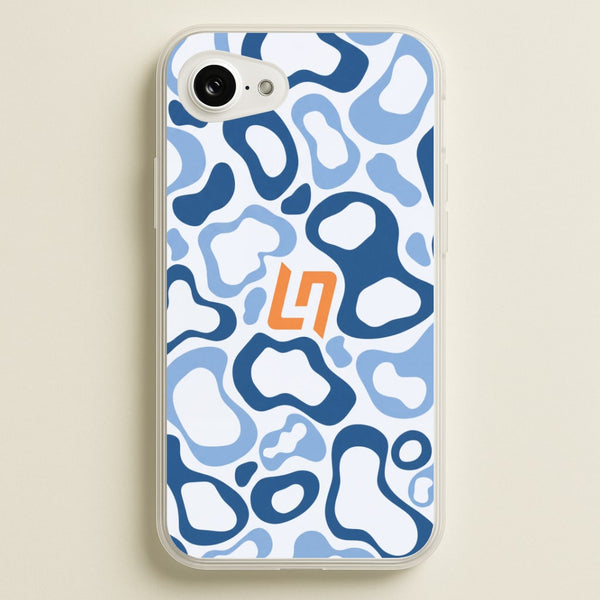 Lando Norris Helment Pattern - Blue Phone Case - iPhone 16e / Standard
