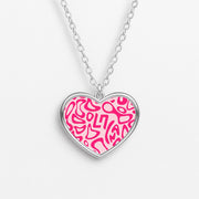 Norris Helmet Pattern - Pink Necklace 3