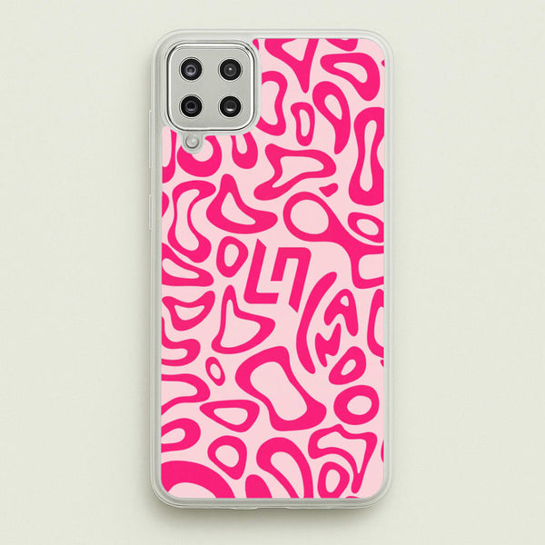Lando Norris Hemlet Pattern - Pink Phone Case - Galaxy A12 / Standard