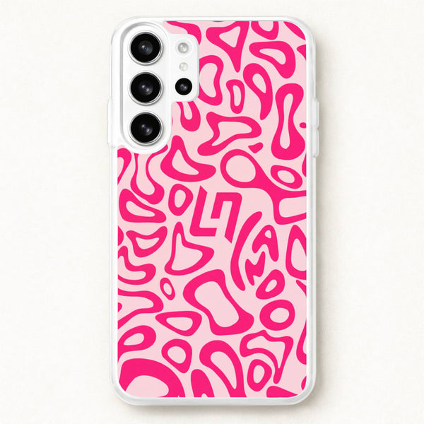 Lando Norris Hemlet Pattern - Pink Phone Case - Galaxy S26 Ultra / Standard