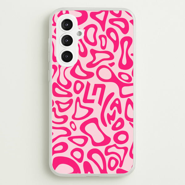 Lando Norris Hemlet Pattern - Pink Phone Case - Galaxy S23FE / Standard