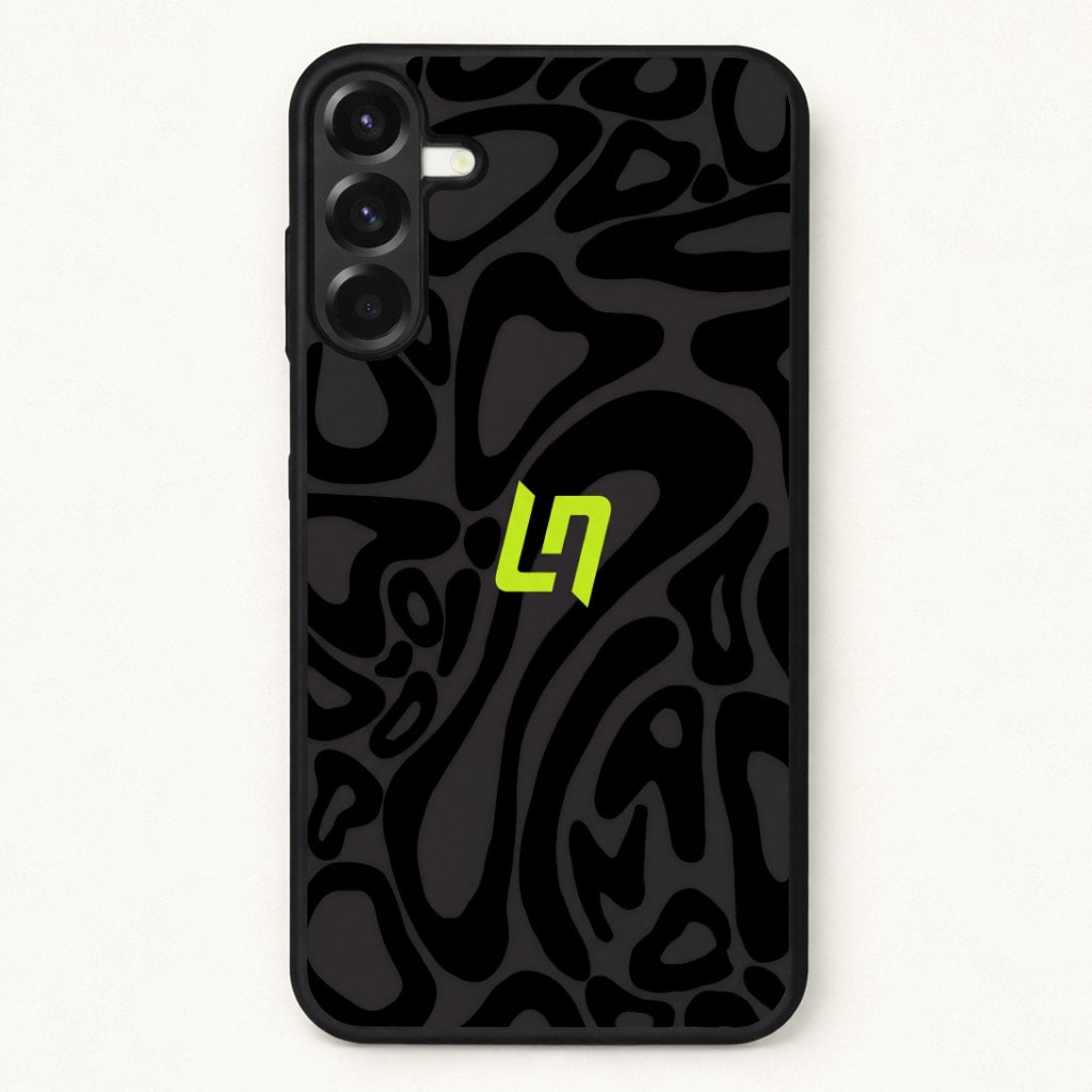 Norris Helmet Pattern - Black Phone Case