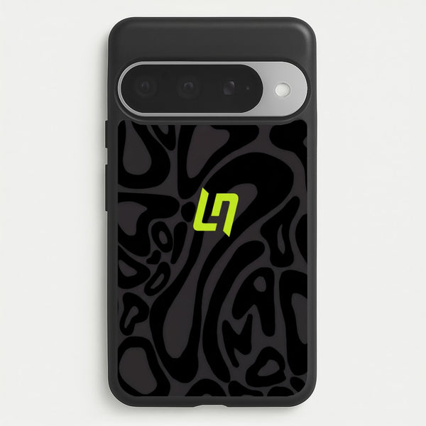 Lando Norris Helmet Pattern - Black Phone Case - Google Pixel 10 Pro XL / Standard