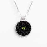 Norris Helmet Pattern - Black Necklace 1