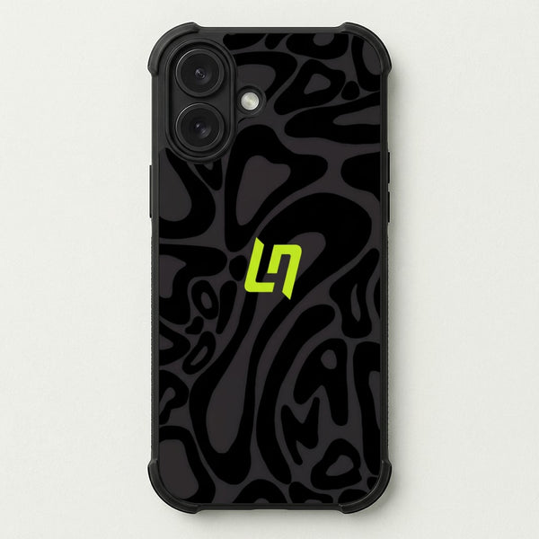Norris Helmet Pattern - Black Phone Case — Bumper case