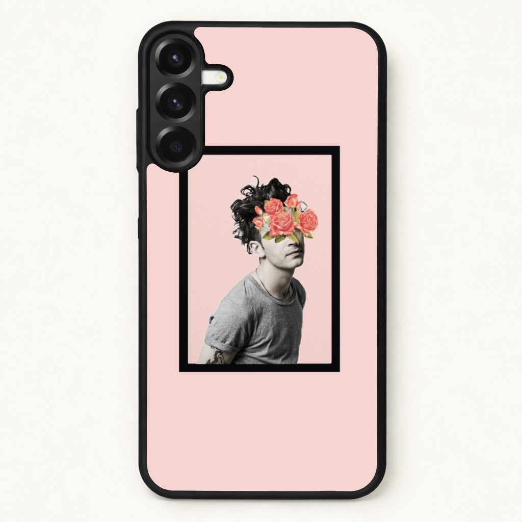 Matt - 1975 Flower Cencored Phone Case for Galaxy A17