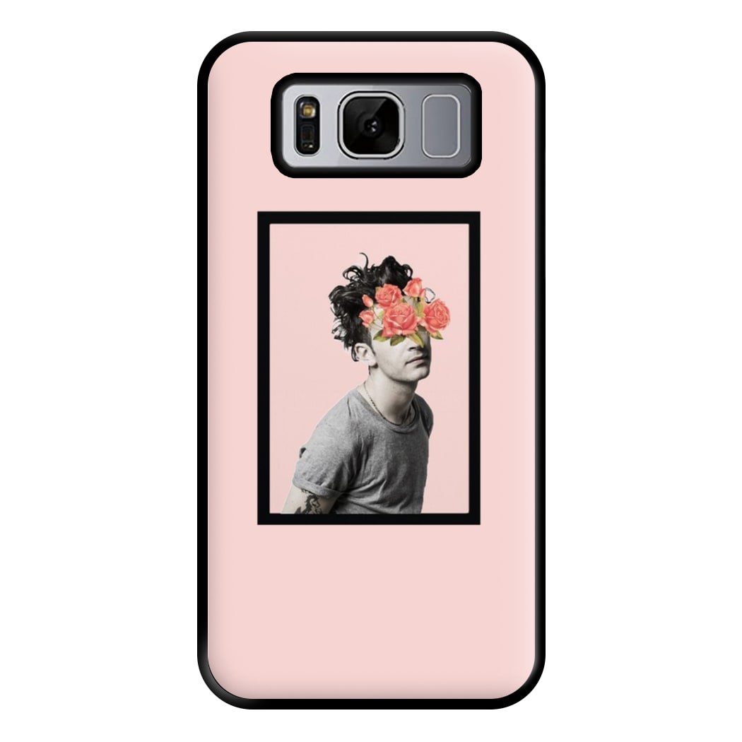 Matt - 1975 Flower Cencored Phone Case for Galaxy S8 Plus