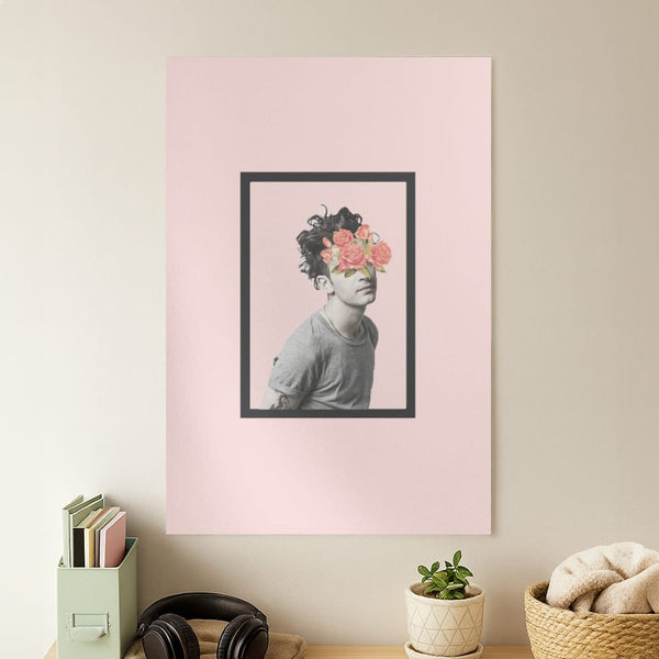 Matt - 1975 Flower Cencored Poster