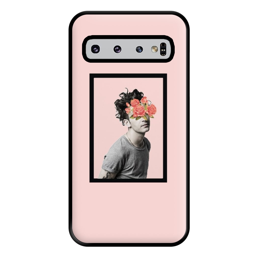 Matt - 1975 Flower Cencored Phone Case for Galaxy S10 Plus