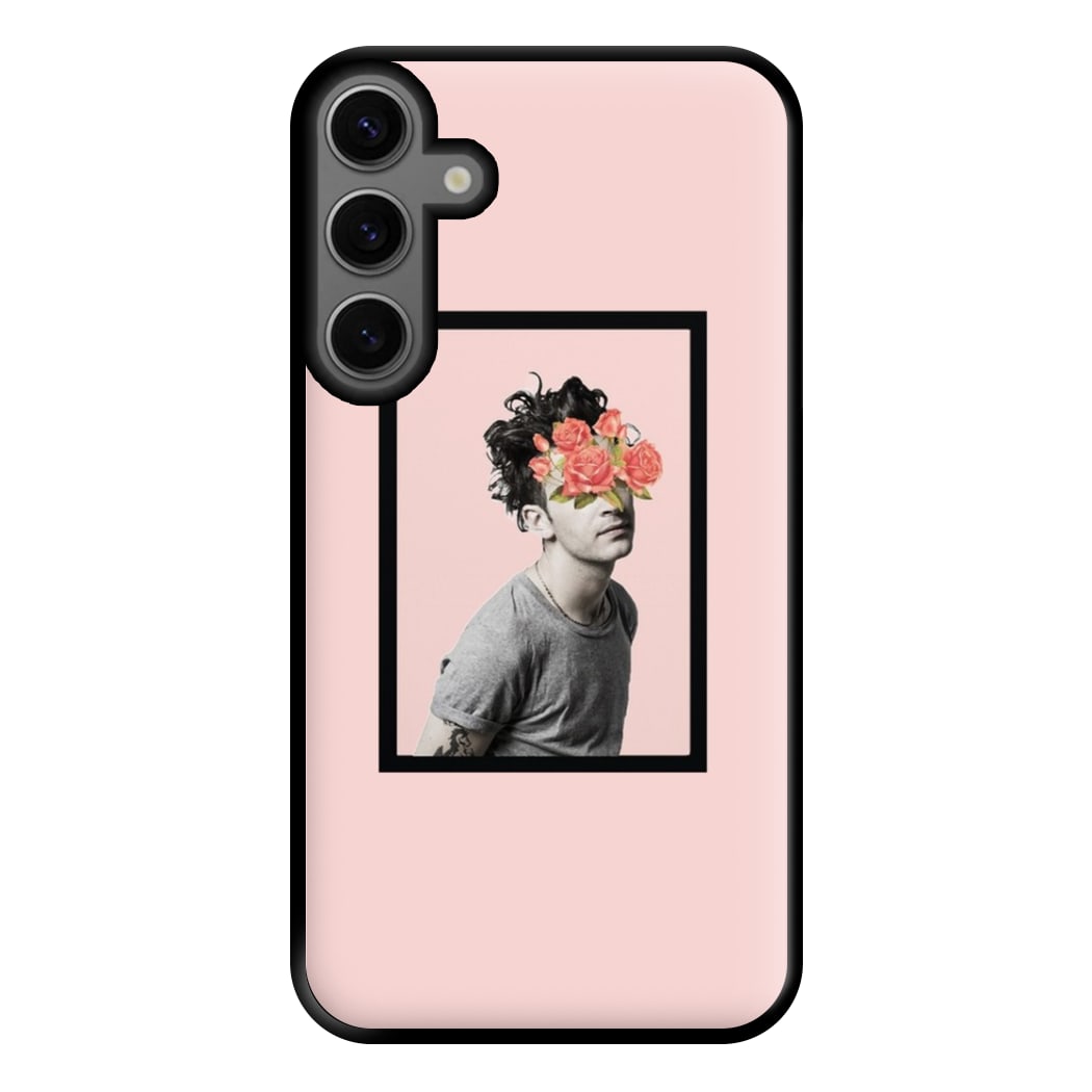 Matt - 1975 Flower Cencored Phone Case for Galaxy S23FE