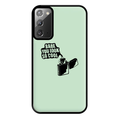 Babe, You Look So Cool - 1975 Phone Case for Galaxy Note 20 Ultra