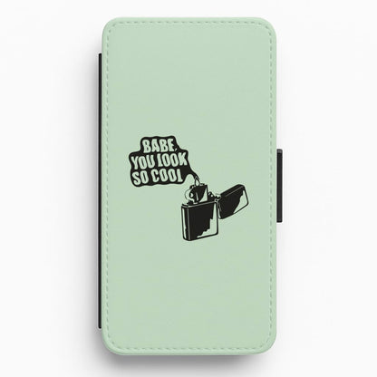 Babe, You Look So Cool - 1975 Flip / Wallet Phone Case