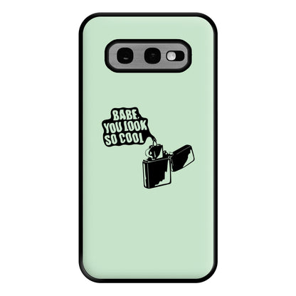 Babe, You Look So Cool - 1975 Phone Case for Galaxy S10e