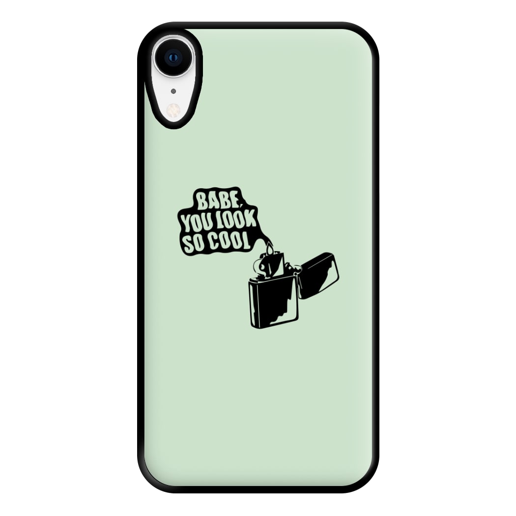 Babe, You Look So Cool - 1975 Phone Case for iPhone XR