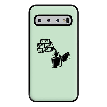 Babe, You Look So Cool - 1975 Phone Case for Galaxy S10 Plus