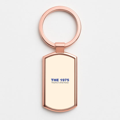 Being Funny - The 1975 Rose Gold Keyring