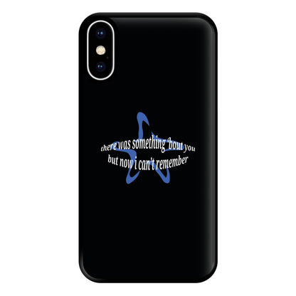 There Was Something About You - The 1975 Phone Case for iPhone XS Max