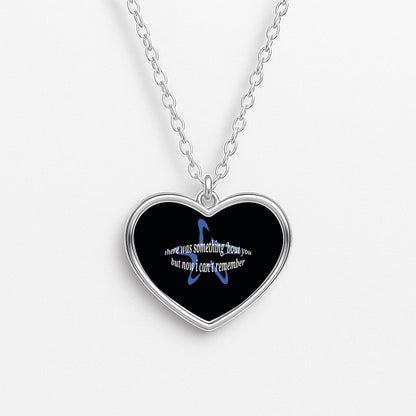 There Was Something About You - The 1975 Heart Necklace