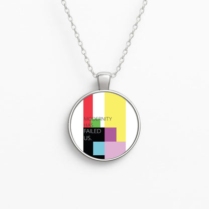Modernity Has Failed Us - The 1975 Circle Necklace