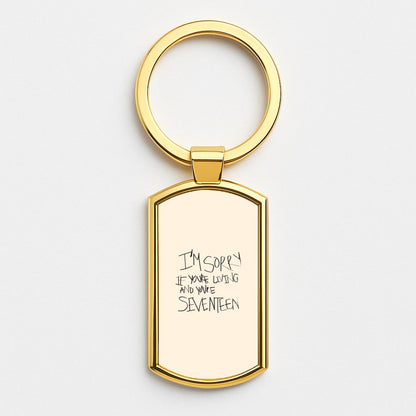 I'm Sorry - The 1975 Gold Keyring