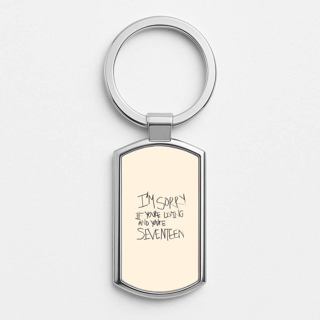 I'm Sorry - The 1975 Silver Keyring