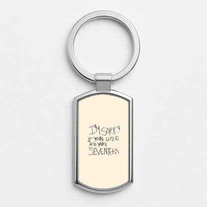 I'm Sorry - The 1975 Silver Keyring