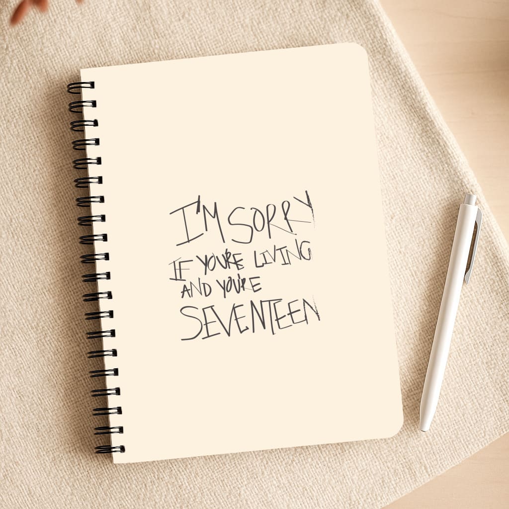 I'm Sorry - The 1975 Notepad
