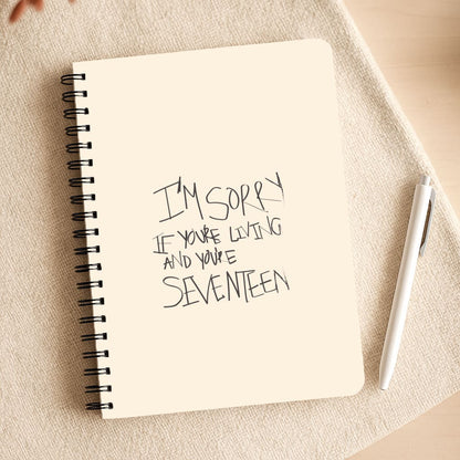 I'm Sorry - The 1975 Notepad