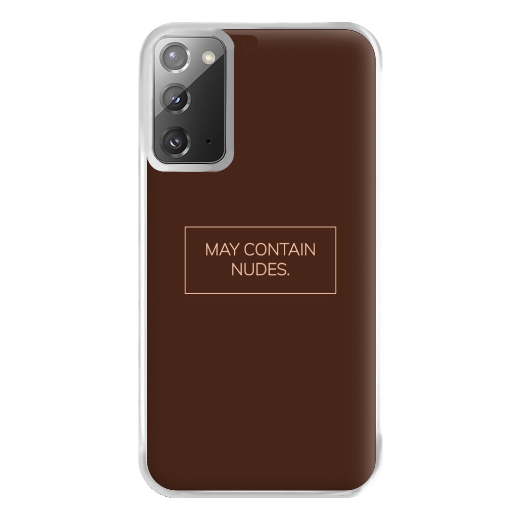 May Contain Nudes Phone Case for Galaxy Note 20 Ultra