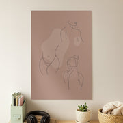 Silouhette nude Poster 1