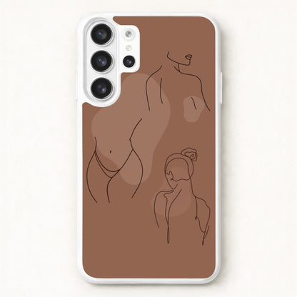 Silouhette nude Phone Case for Galaxy S26 Ultra
