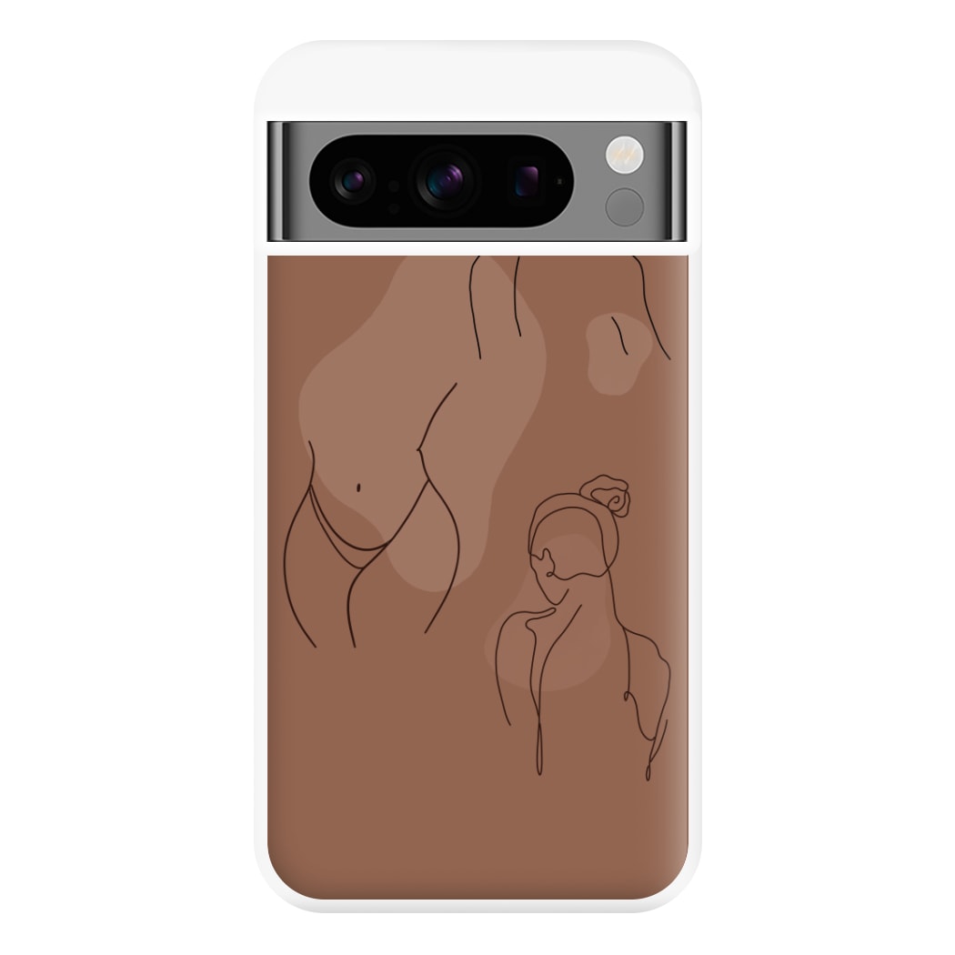 Silouhette nude Phone Case for Google Pixel 8 Pro