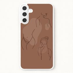 Silouhette nude Phone Case for Galaxy A37