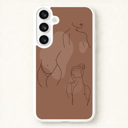 Silouhette nude Phone Case for Galaxy S26 Plus