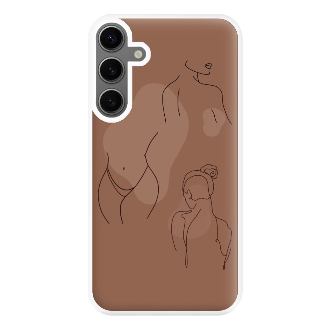 Silouhette nude Phone Case for Galaxy S24FE