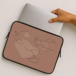 Silouhette nude MacBook Case