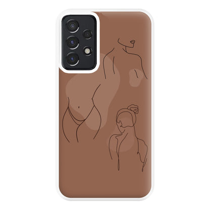 Silouhette nude Phone Case for Galaxy A52 / A52s