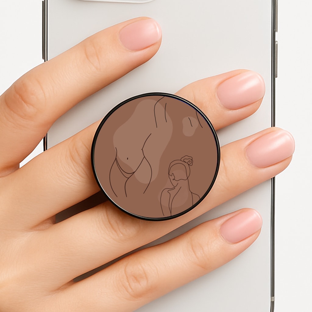 Silouhette nude Phone Grip