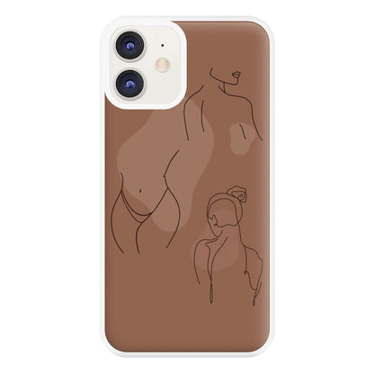 Silouhette nude Phone Case for iPhone 11