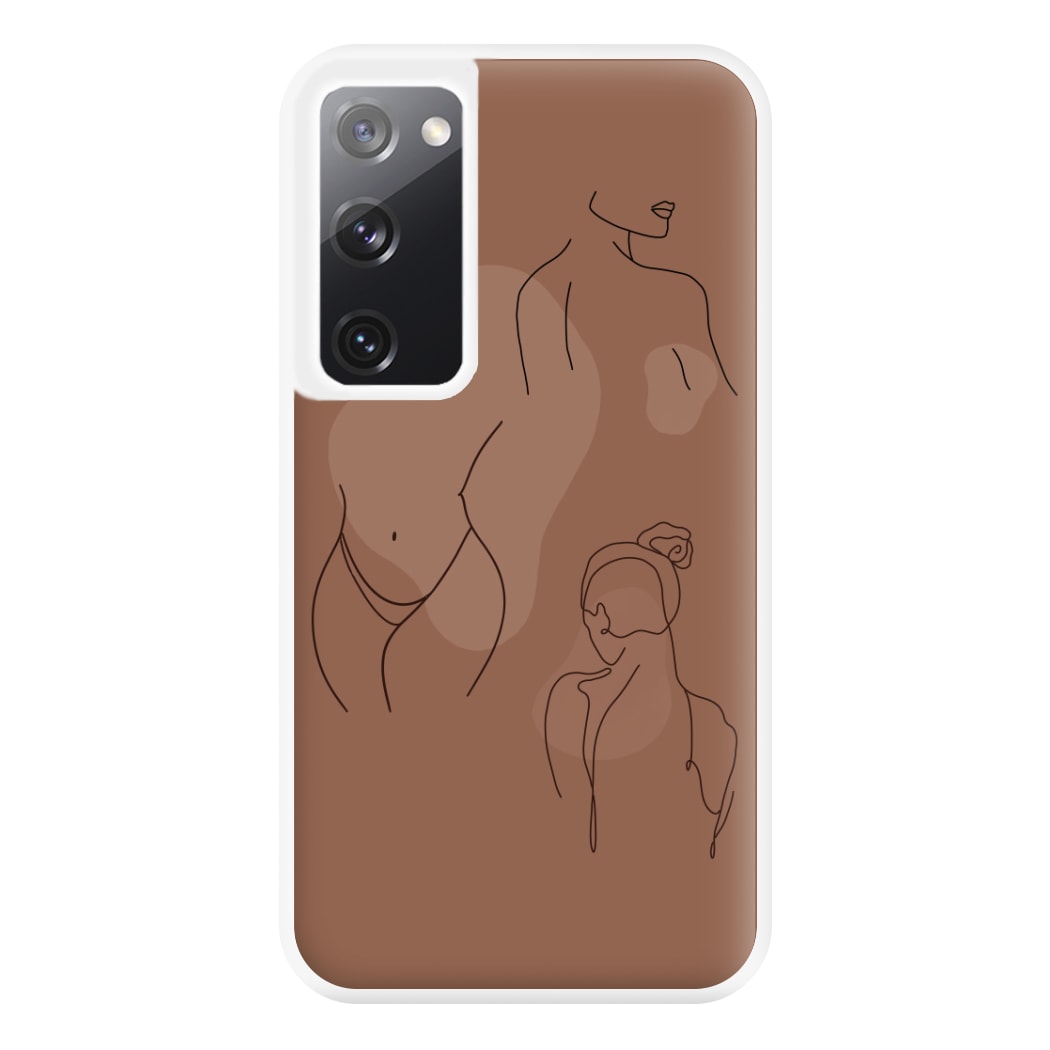 Silouhette nude Phone Case for Galaxy S20FE