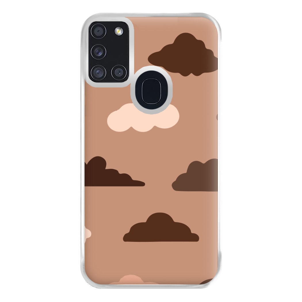 Cloud Nude Phone Case for Galaxy A21s