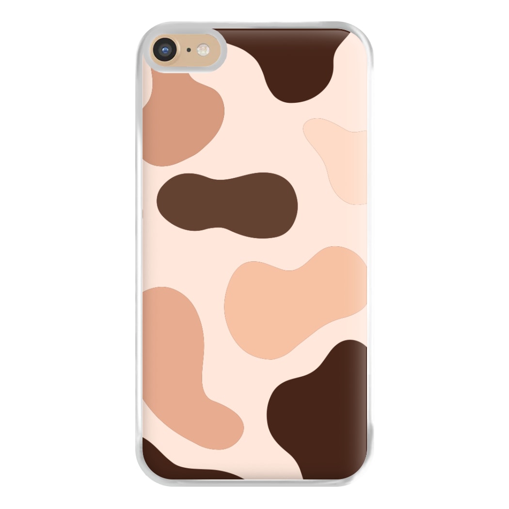 Cowprint Nude Phone Case for iPhone 6 Plus / 7 Plus / 8 Plus