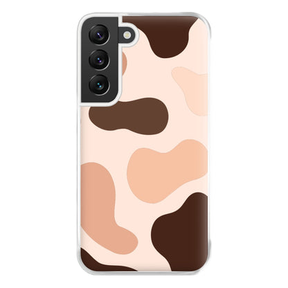 Cowprint Nude Phone Case for Galaxy S22 Plus