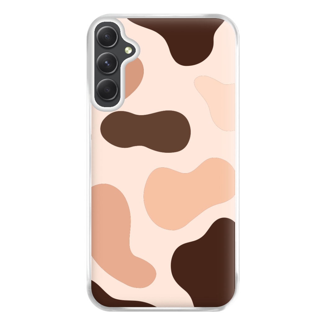 Cowprint Nude Phone Case for Galaxy A54