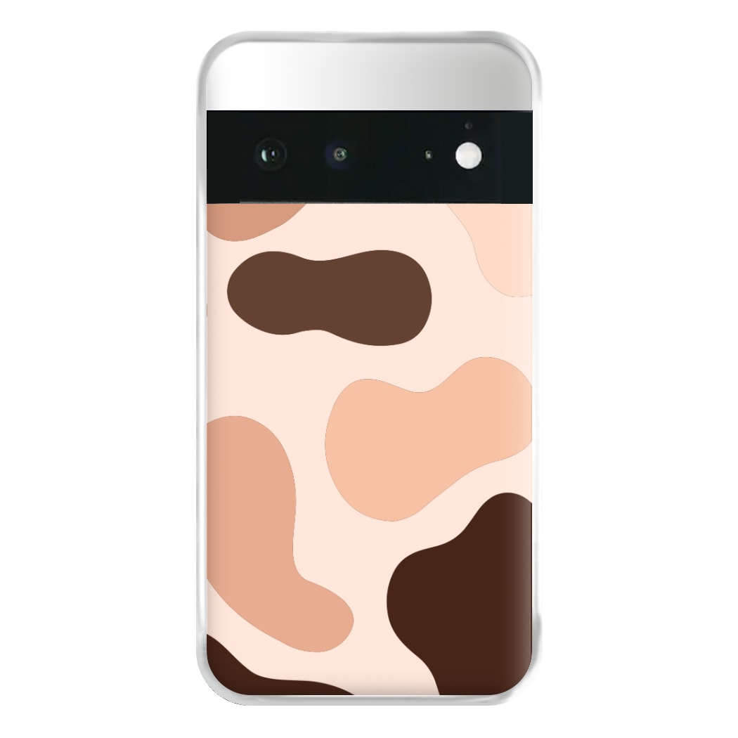 Cowprint Nude Phone Case for Google Pixel 6a