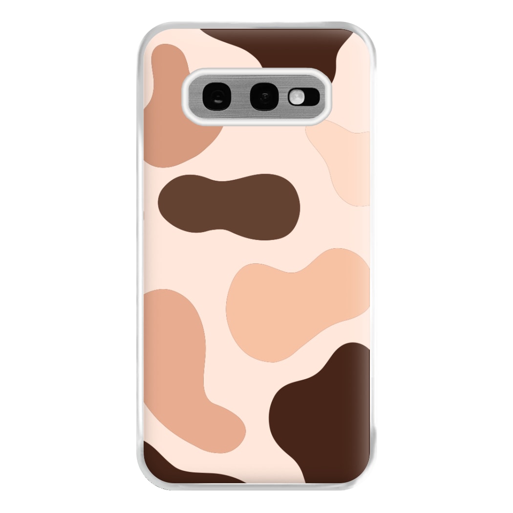 Cowprint Nude Phone Case for Galaxy S10e