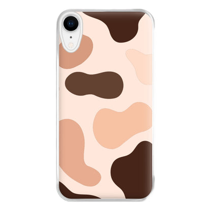 Cowprint Nude Phone Case for iPhone XR