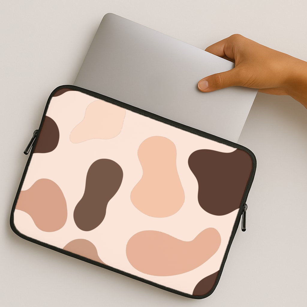 Cowprint Nude MacBook Case