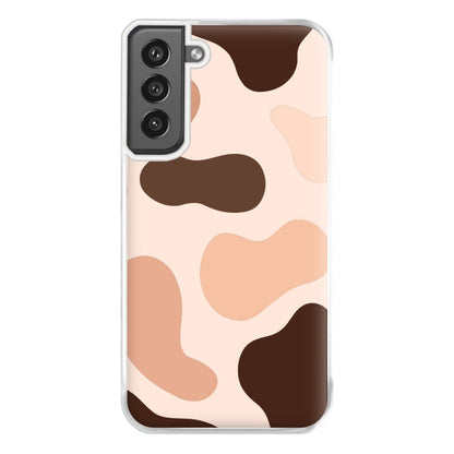 Cowprint Nude Phone Case for Galaxy S21FE