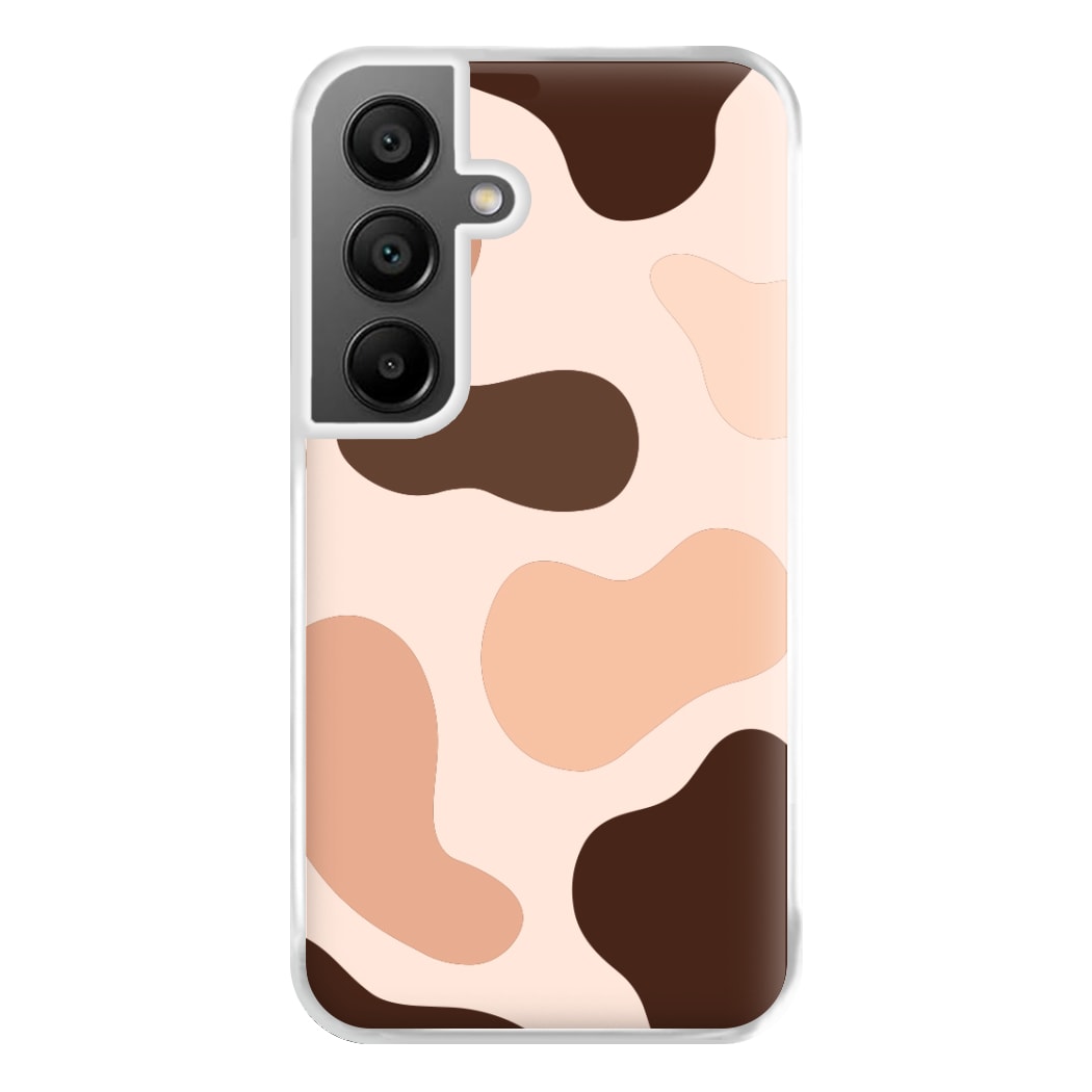 Cowprint Nude Phone Case for Galaxy A55